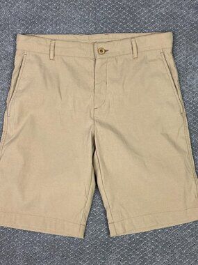 Outlier New Way Shorts Mens 31 Khaki F. Cloth 2 Way Stretch Nylon 6.6 Chino golf